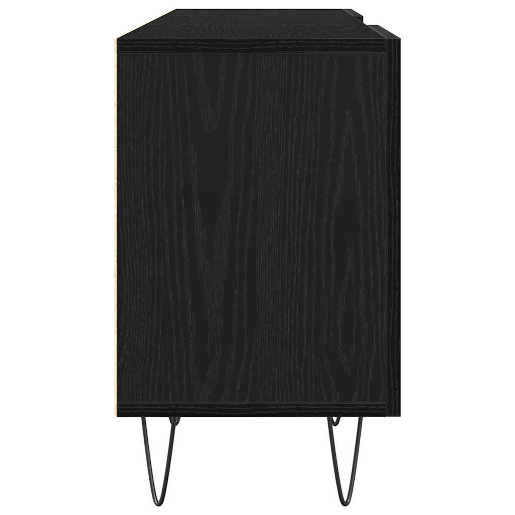 TV-Schränk Schwarze Eiche 150 x 30 x 50 cm Holzwerkstoff