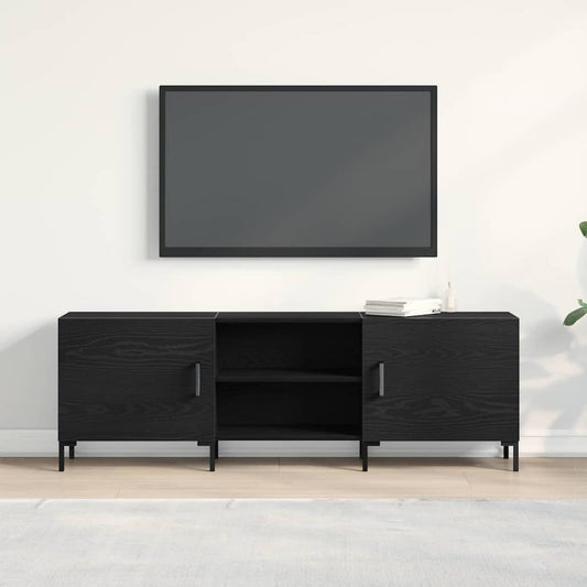 TV-Schränk Schwarze Eiche 150 x 30 x 50 cm Holzwerkstoff