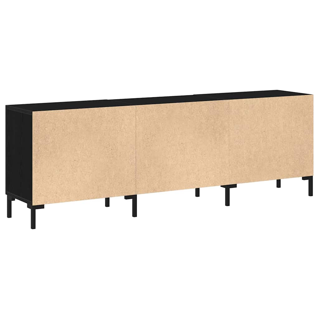 TV-Schränk Schwarze Eiche 150 x 30 x 50 cm Holzwerkstoff