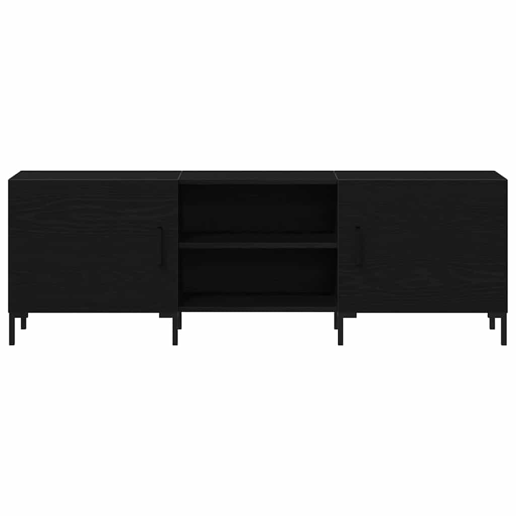 TV-Schränk Schwarze Eiche 150 x 30 x 50 cm Holzwerkstoff