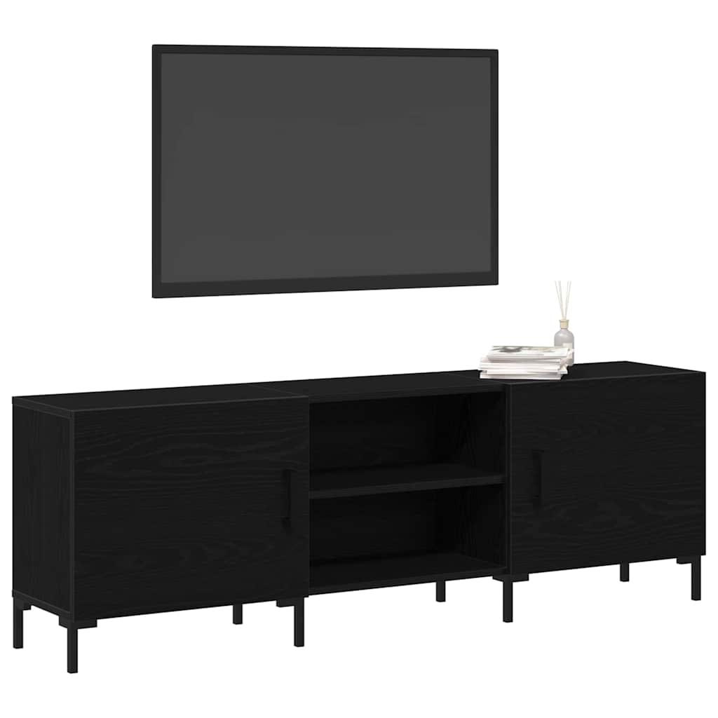 TV-Schränk Schwarze Eiche 150 x 30 x 50 cm Holzwerkstoff