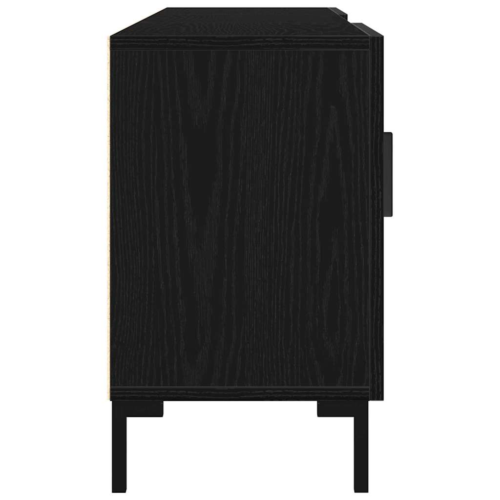 TV-Schränk Schwarze Eiche 150 x 30 x 50 cm Holzwerkstoff