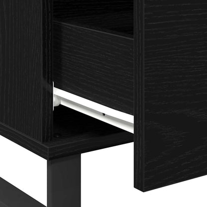 Couchtisch Schwarze Eiche 90 x 50 x 36,5 cm Holzwerkstoff