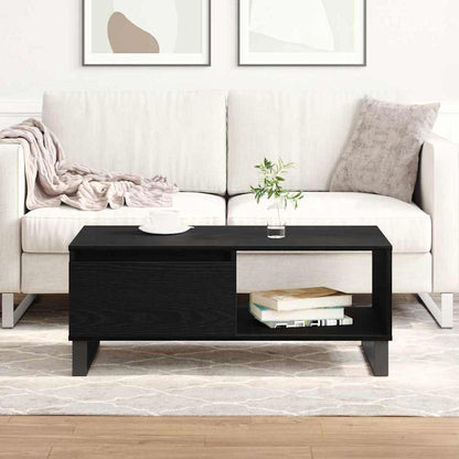 Couchtisch Schwarze Eiche 90 x 50 x 36,5 cm Holzwerkstoff