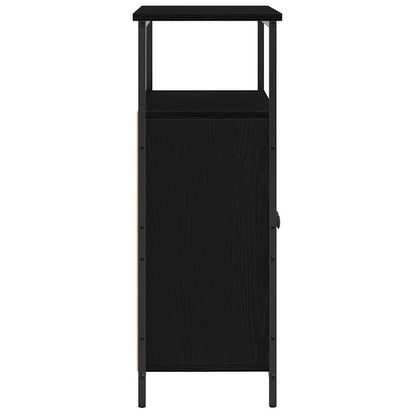 Sideboard Schwarze Eiche 70 x 30 x 80 cm Holzwerkstoff