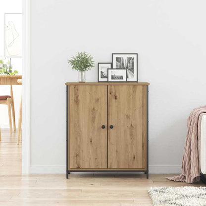 Sideboard Eiche handwerklich 70 x 30 x 80 cm Holzwerkstoff