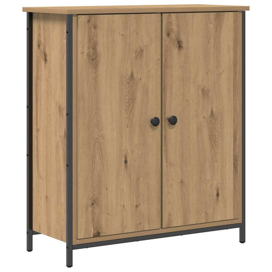 Sideboard Eiche handwerklich 70 x 30 x 80 cm Holzwerkstoff