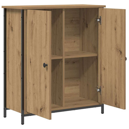 Sideboard Eiche handwerklich 70 x 30 x 80 cm Holzwerkstoff