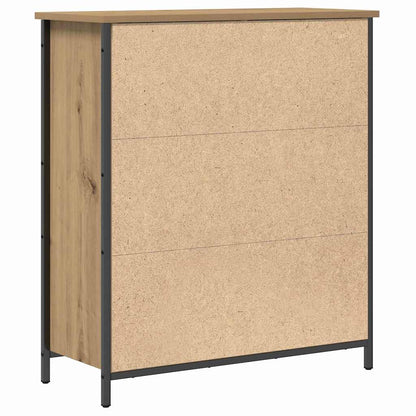 Sideboard Eiche handwerklich 70 x 30 x 80 cm Holzwerkstoff