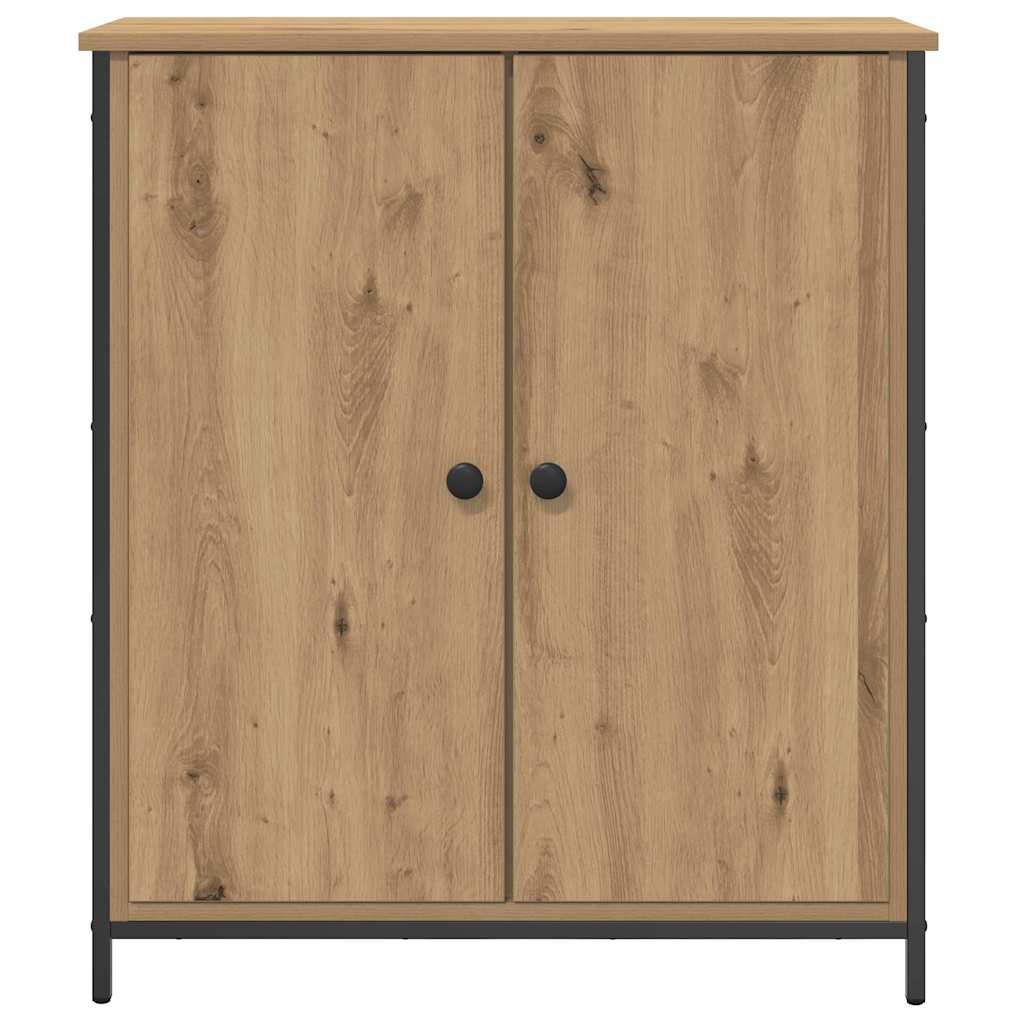Sideboard Eiche handwerklich 70 x 30 x 80 cm Holzwerkstoff