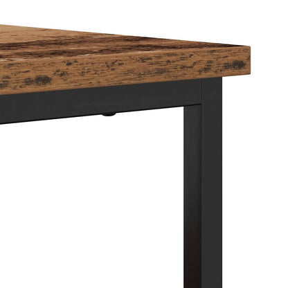 Sideboard Alte Holz 69x35x80 cm Ingenieurholz und Stahl