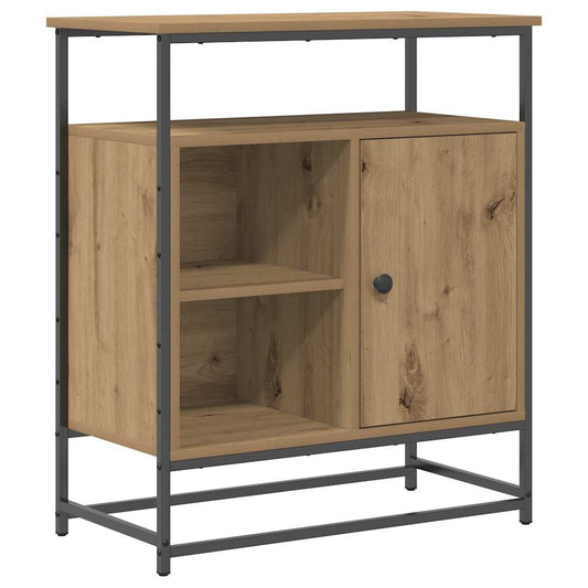 Sideboard Artisan Eiche 69x35x80 cm engineered Holz und Stahl
