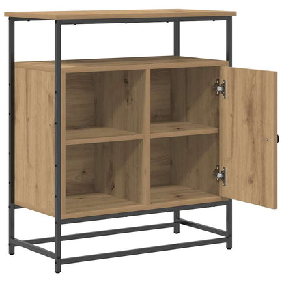 Sideboard Artisan Eiche 69x35x80 cm engineered Holz und Stahl