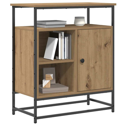 Sideboard Artisan Eiche 69x35x80 cm engineered Holz und Stahl
