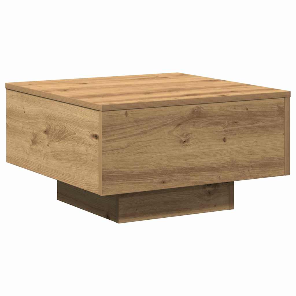 Couchtisch Artisan-Eiche 55 x 55 x 31 cm Holzwerkstoff