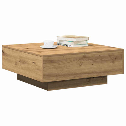 Couchtisch Artisan-Eiche 80 x 80 x 31 cm Holzwerkstoff