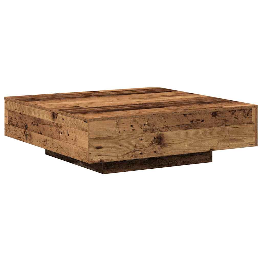 Couchtisch Altholz 100 x 100 x 31 cm Holzwerkstoff