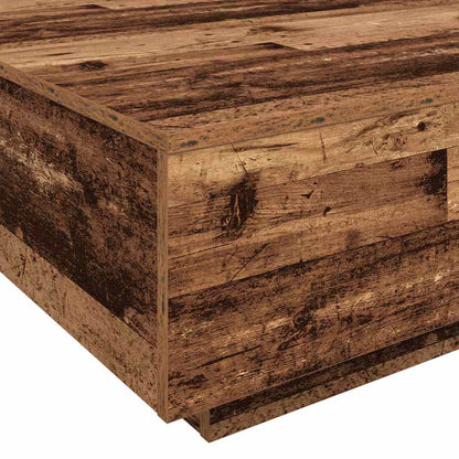 Couchtisch Altholz 100 x 100 x 31 cm Holzwerkstoff