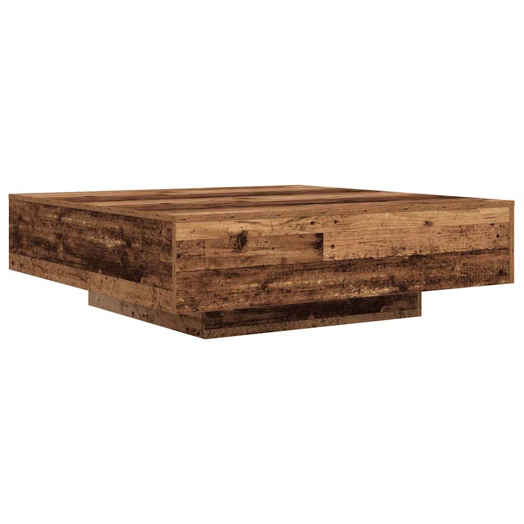 Couchtisch Altholz 100 x 100 x 31 cm Holzwerkstoff
