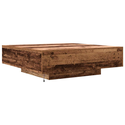 Couchtisch Altholz 100 x 100 x 31 cm Holzwerkstoff