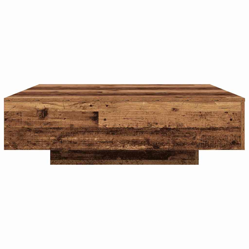 Couchtisch Altholz 100 x 100 x 31 cm Holzwerkstoff