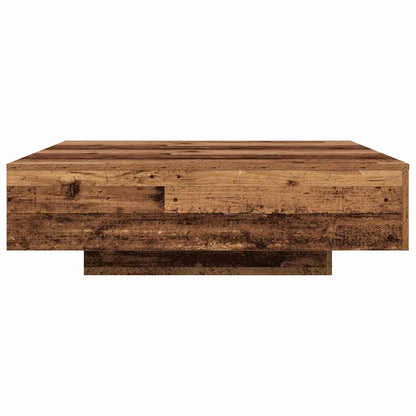 Couchtisch Altholz 100 x 100 x 31 cm Holzwerkstoff