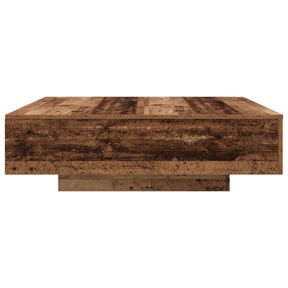 Couchtisch Altholz 100 x 100 x 31 cm Holzwerkstoff