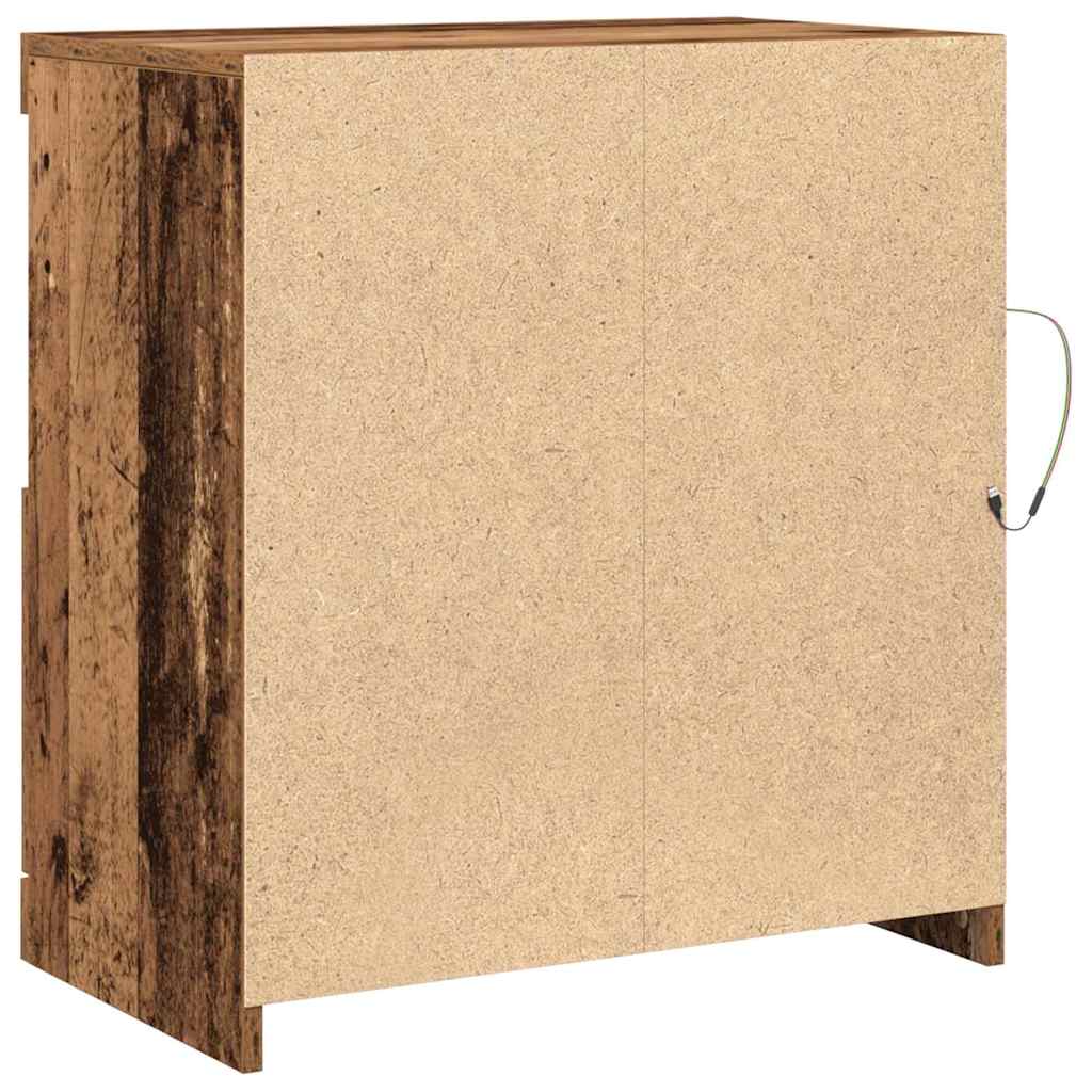 Sideboard Braun 60,5 x 37 x 67 cm Holzwerkstoff