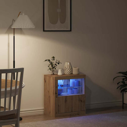 Sideboard Braun 60,5 x 37 x 67 cm Holzwerkstoff