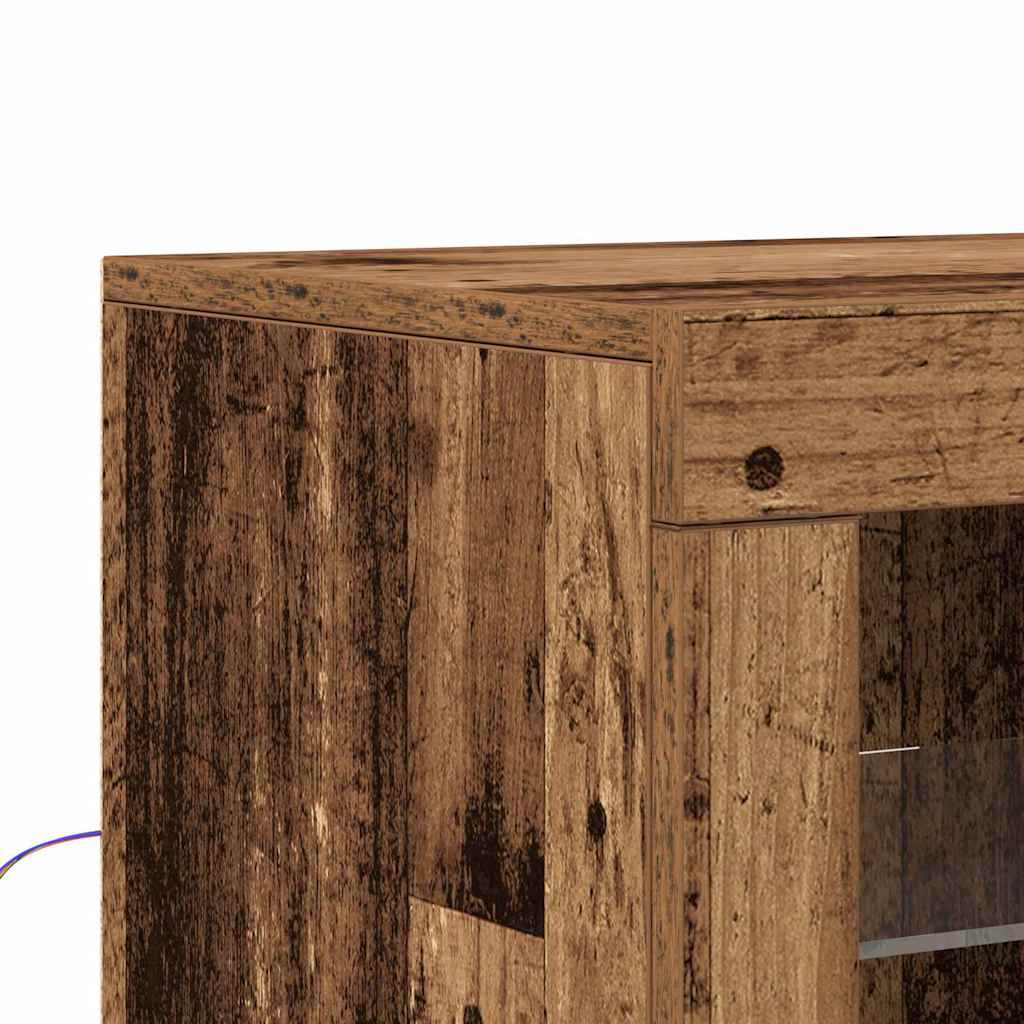 Beistellschrank Altholz 41 x 37 x 67 cm Holzwerkstoff