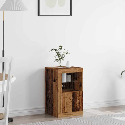 Beistellschrank Altholz 41 x 37 x 67 cm Holzwerkstoff