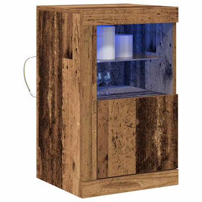 Beistellschrank Altholz 41 x 37 x 67 cm Holzwerkstoff