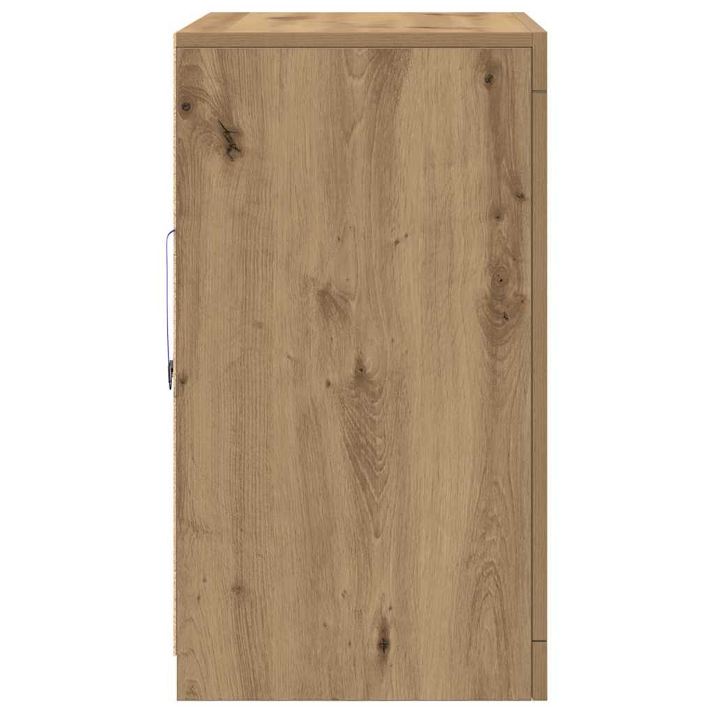 Beistellschrank 2 pcs Eiche handwerklich 41 x 37 x 67 cm