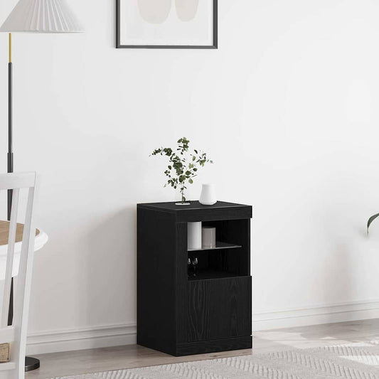 Beistellschrank Schwarze Eiche 41 x 37 x 67 cm Holzwerkstoff