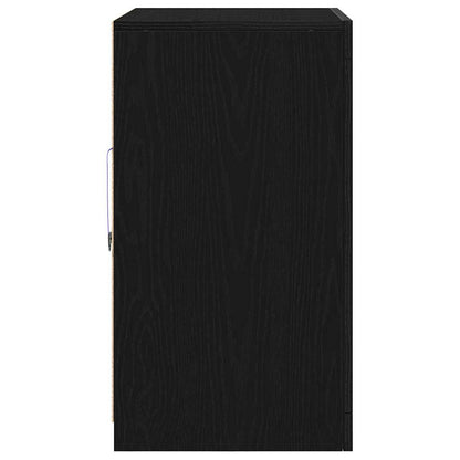 Beistellschrank 2 pcs Schwarze Eiche 41 x 37 x 67 cm