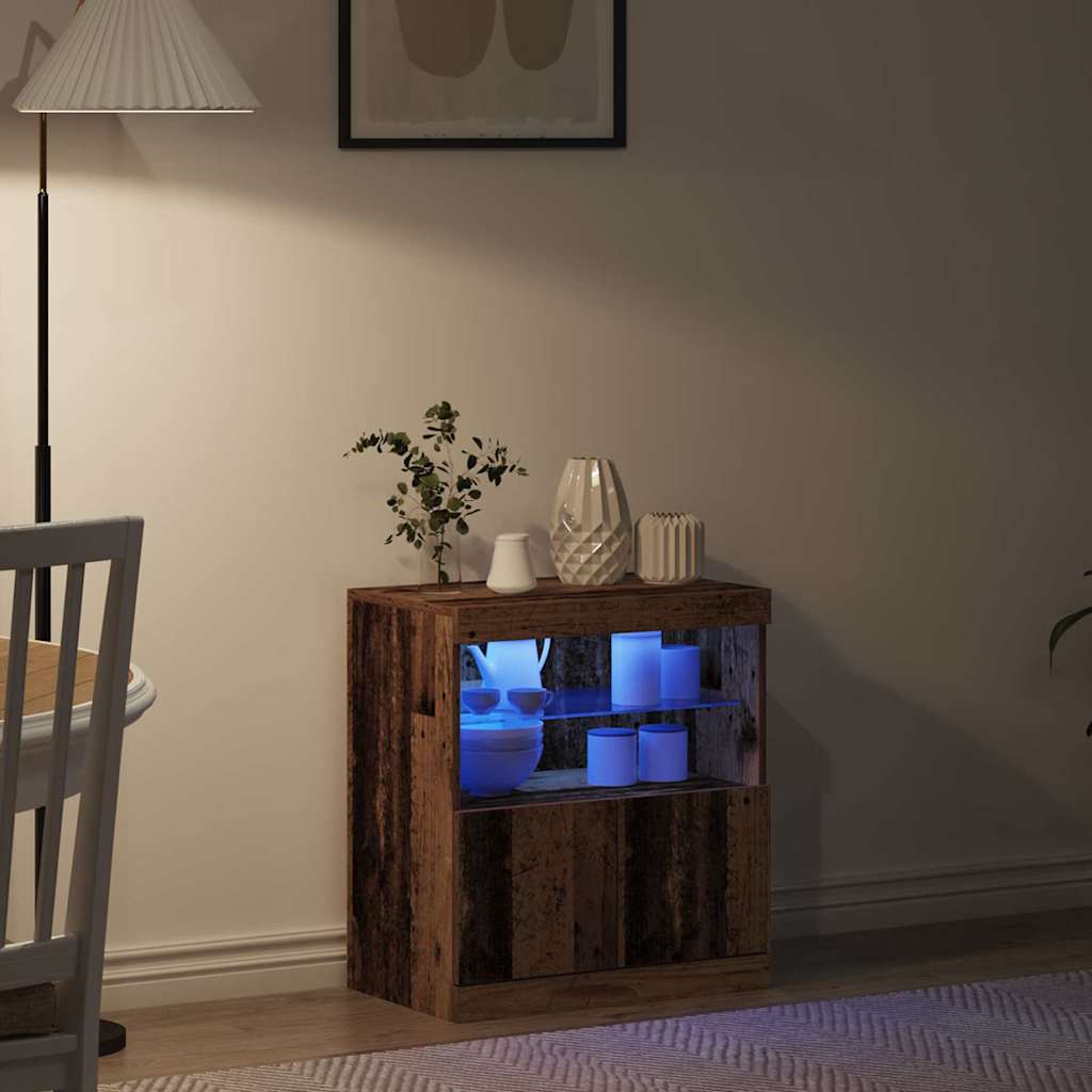 Sideboard Braun 60 x 37 x 67 cm Holzwerkstoff