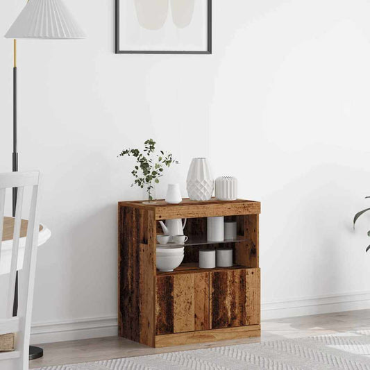 Sideboard Braun 60 x 37 x 67 cm Holzwerkstoff