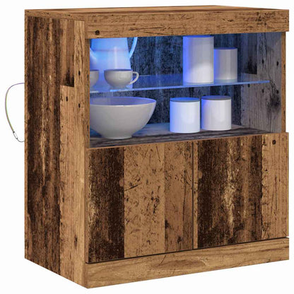 Sideboard Braun 60 x 37 x 67 cm Holzwerkstoff