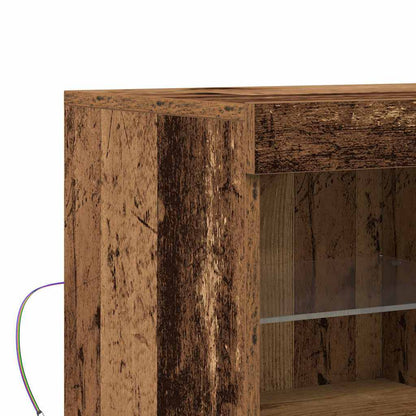 Sideboard Braun 81 x 37 x 67 cm Holzwerkstoff