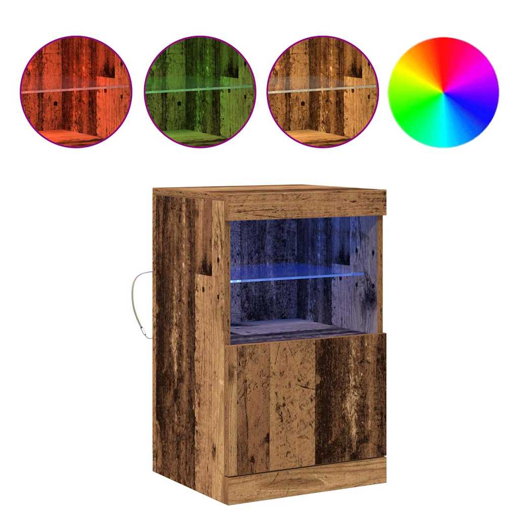 Sideboard Altholz 41 x 37 x 67 cm Holzwerkstoff