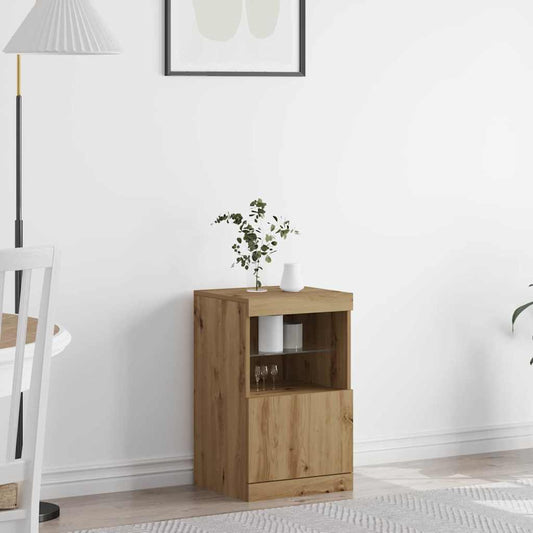 Sideboard Eiche handwerklich 41 x 37 x 67 cm Holzwerkstoff