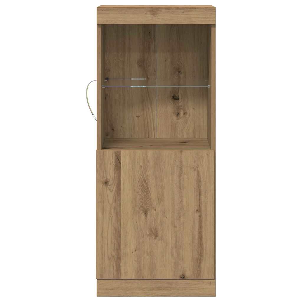 Sideboard Eiche handwerklich 41 x 37 x 100 cm Holzwerkstoff