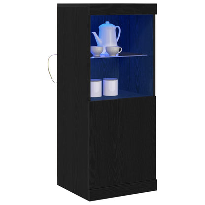 Sideboard Schwarze Eiche 41 x 37 x 100 cm Holzwerkstoff
