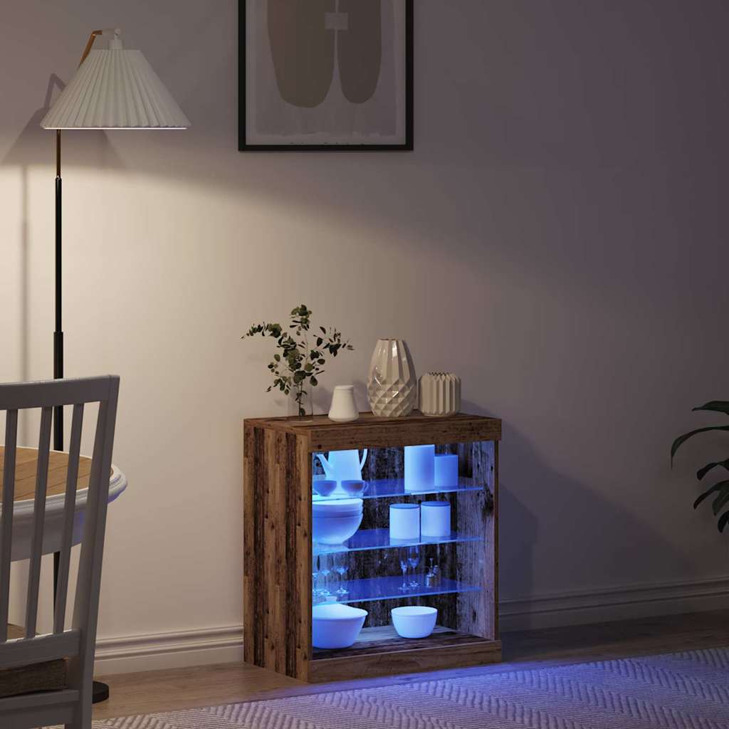 Sideboard Altholz 60,5 x 37 x 67 cm Holzwerkstoff