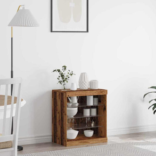 Sideboard Altholz 60,5 x 37 x 67 cm Holzwerkstoff