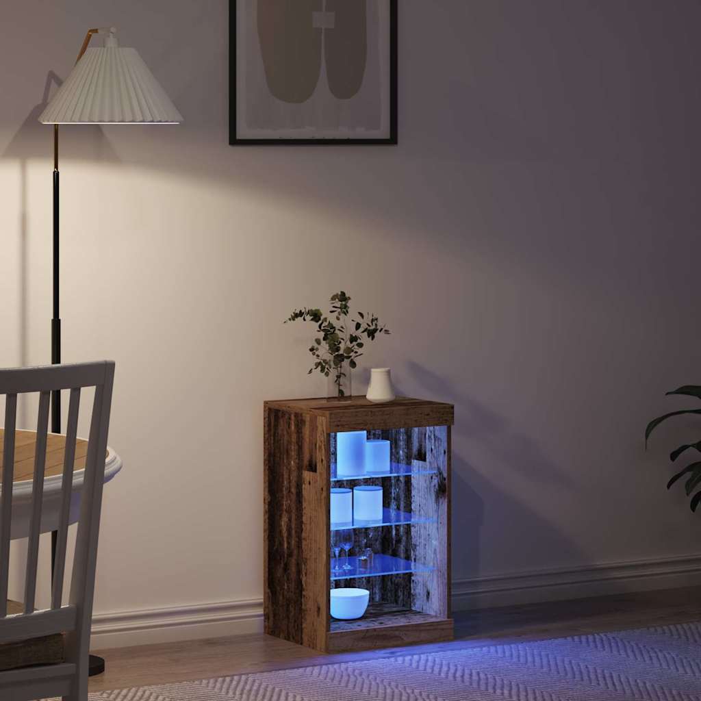 Sideboard Altholz 41 x 37 x 67 cm Holzwerkstoff