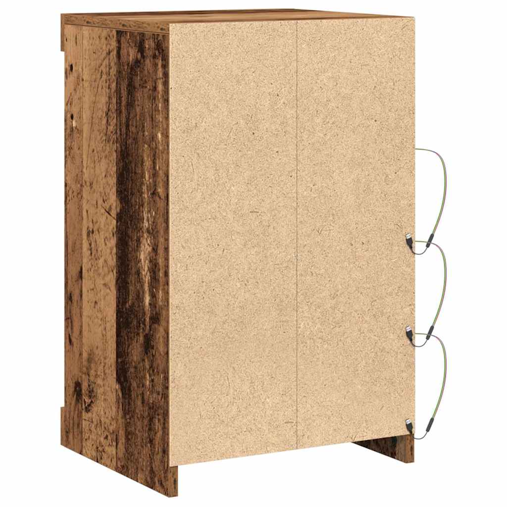 Sideboard Altholz 41 x 37 x 67 cm Holzwerkstoff