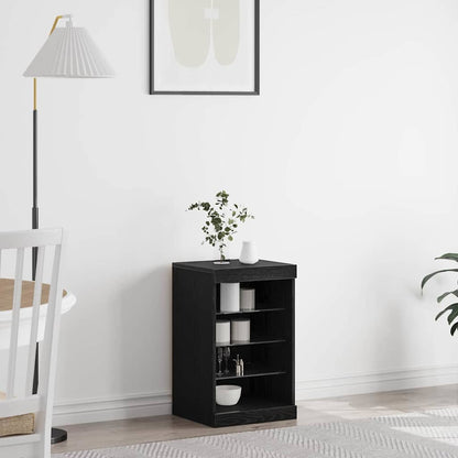 Sideboard Schwarze Eiche 41 x 37 x 67 cm Holzwerkstoff