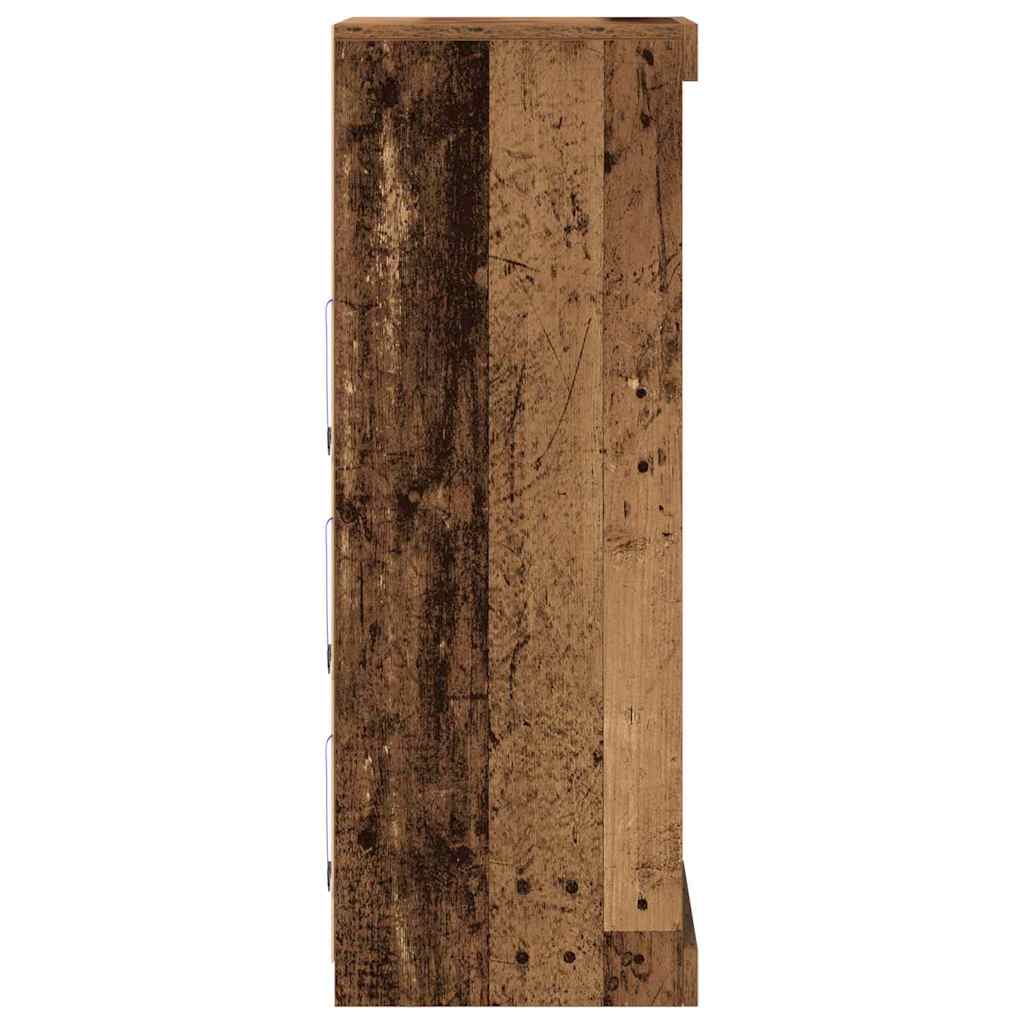 Sideboard Altholz 41 x 37 x 100 cm Holzwerkstoff