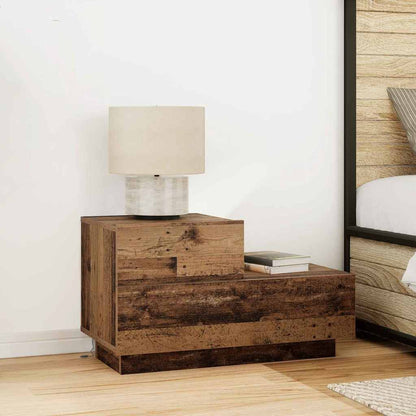 Nachttisch Altholz 70 x 36 x 40.5 cm Holzwerkstoff